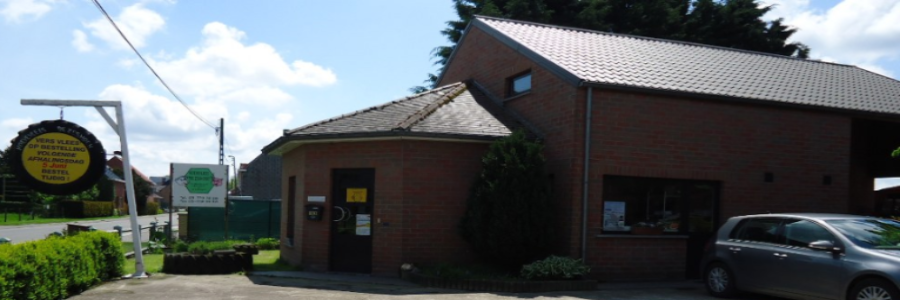 zijaanzicht winkel
